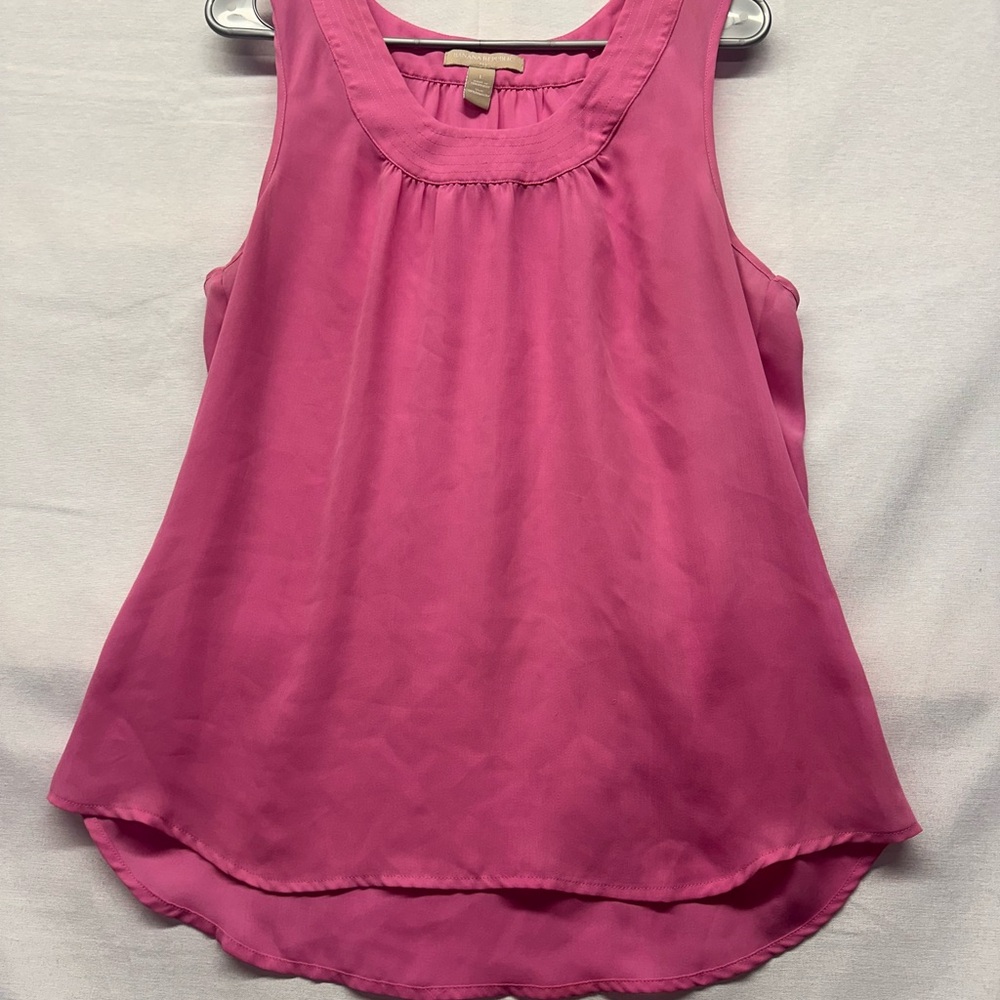 Banana Republic Fuchsia Tank Top hot pink